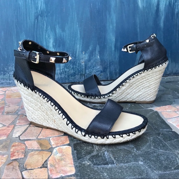 marc fisher wedges with studs